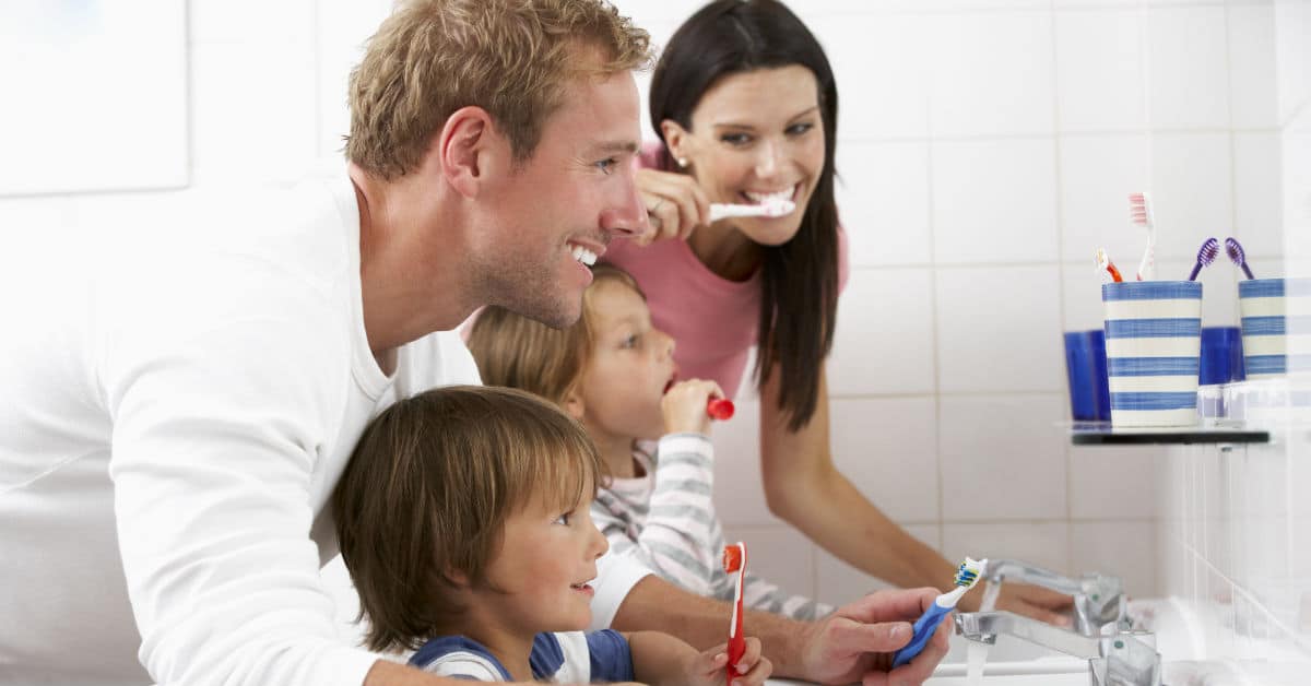 Teaching Your Kids The Best Bathroom Routine